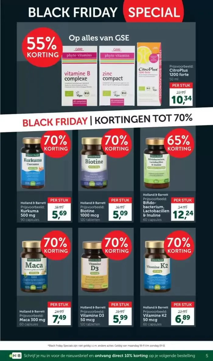 Black Friday van 18 november tot 1 december 2024 - folder pagina 5