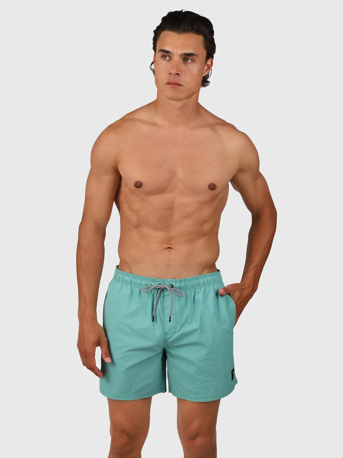 Hester Men Swim Shorts | Bottle Green