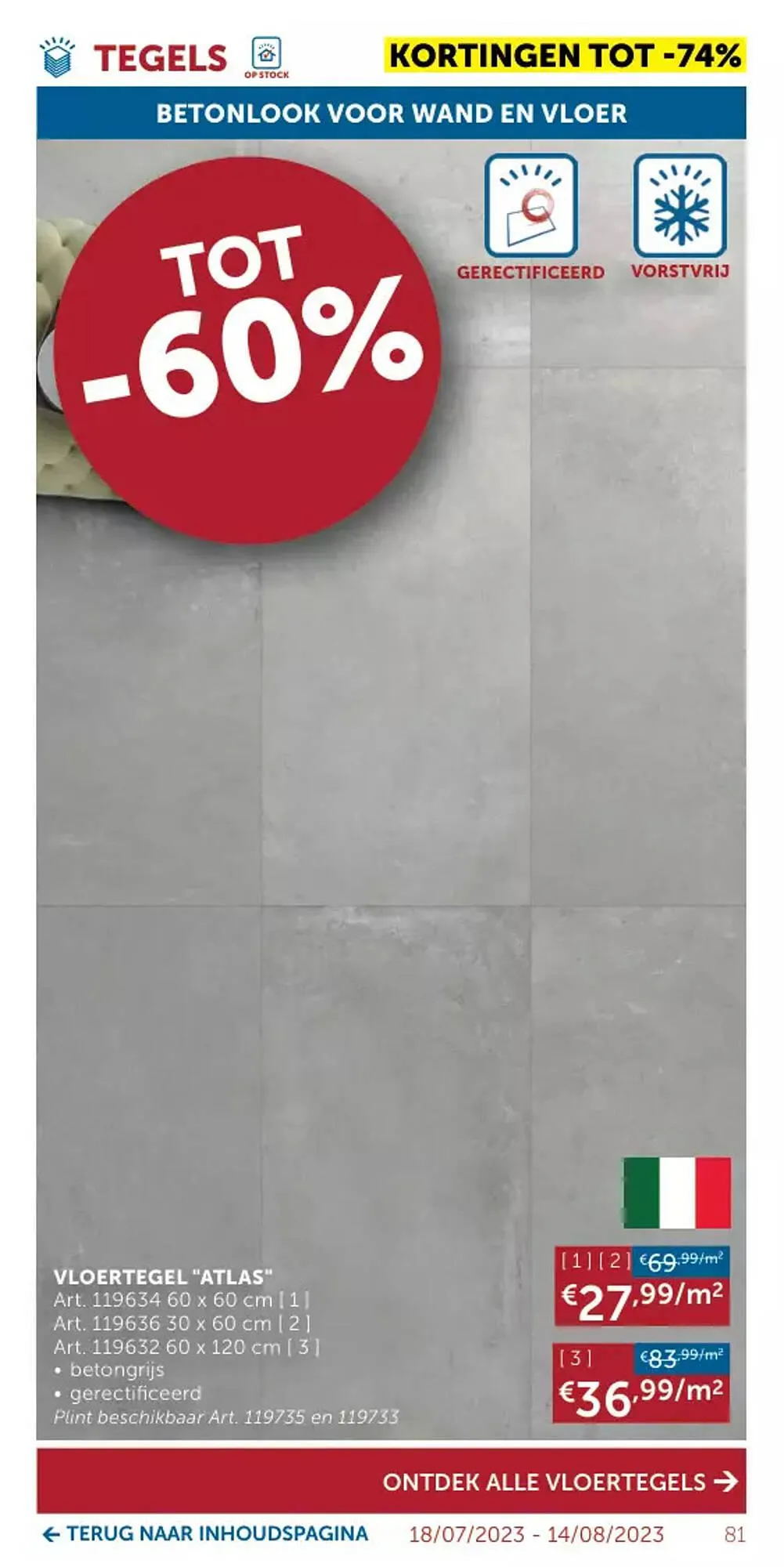 Zelfbouwmarkt folder van 18 juli tot 14 augustus 2023 - folder pagina 81