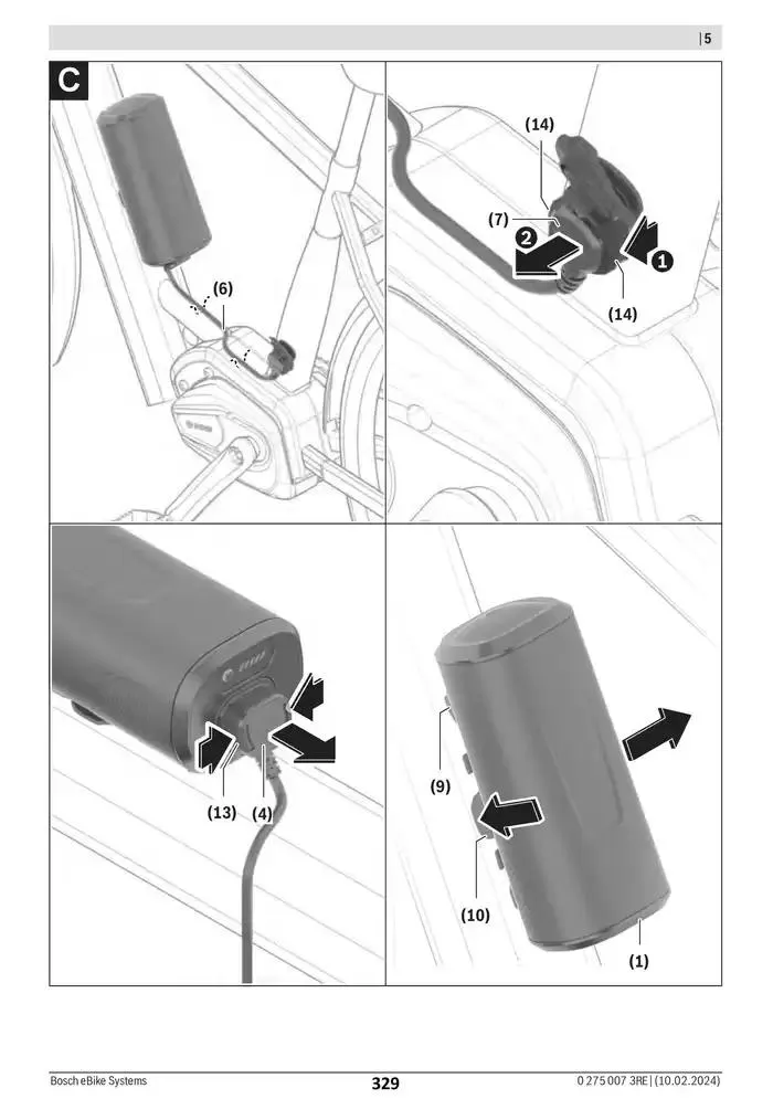 Electric Bike Manual van 12 februari tot 12 augustus 2025 - folder pagina 329