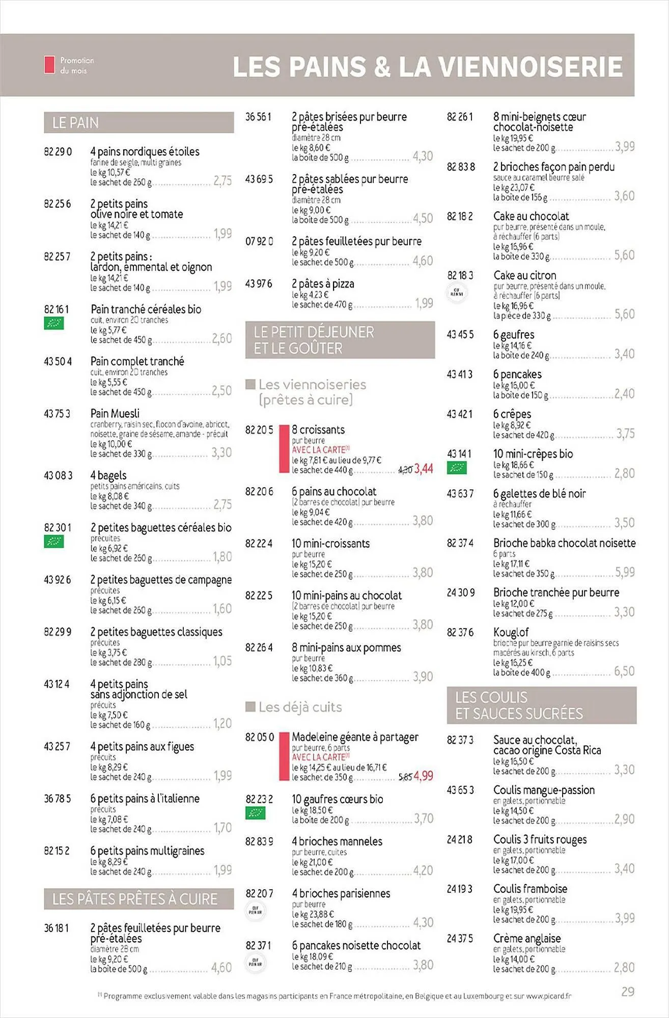 Picard folder van 3 juli tot 30 juli 2023 - folder pagina 29