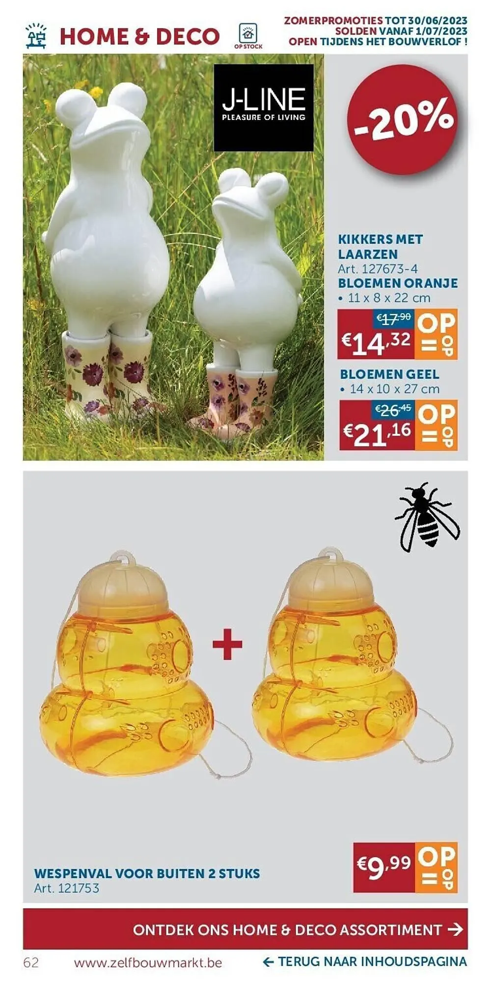 Zelfbouwmarkt folder van 20 juni tot 17 juli 2023 - folder pagina 62