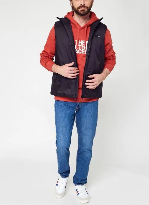 Padded Nylon Vest N - Zwart