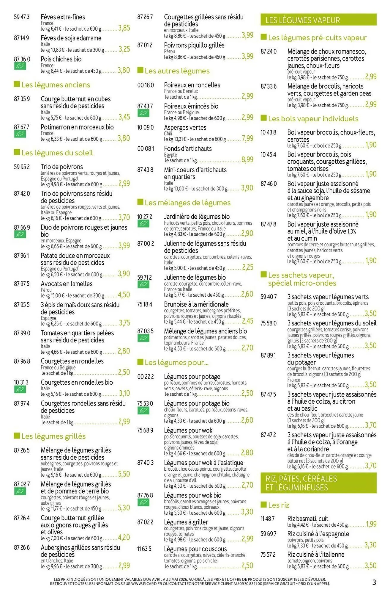 Picard folder van 6 april tot 28 juni 2026 - folder pagina 3