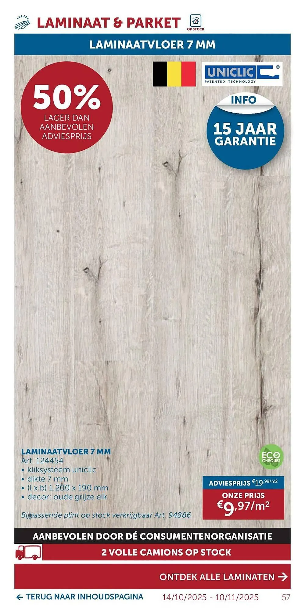 Zelfbouwmarkt folder van 14 oktober tot 10 november 2025 - folder pagina 57