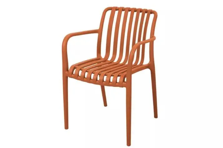 Tuinstoel Cute kunststof oranje