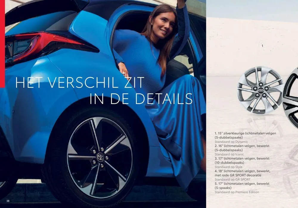 Yaris van 1 juli tot 1 juli 2025 - folder pagina 38