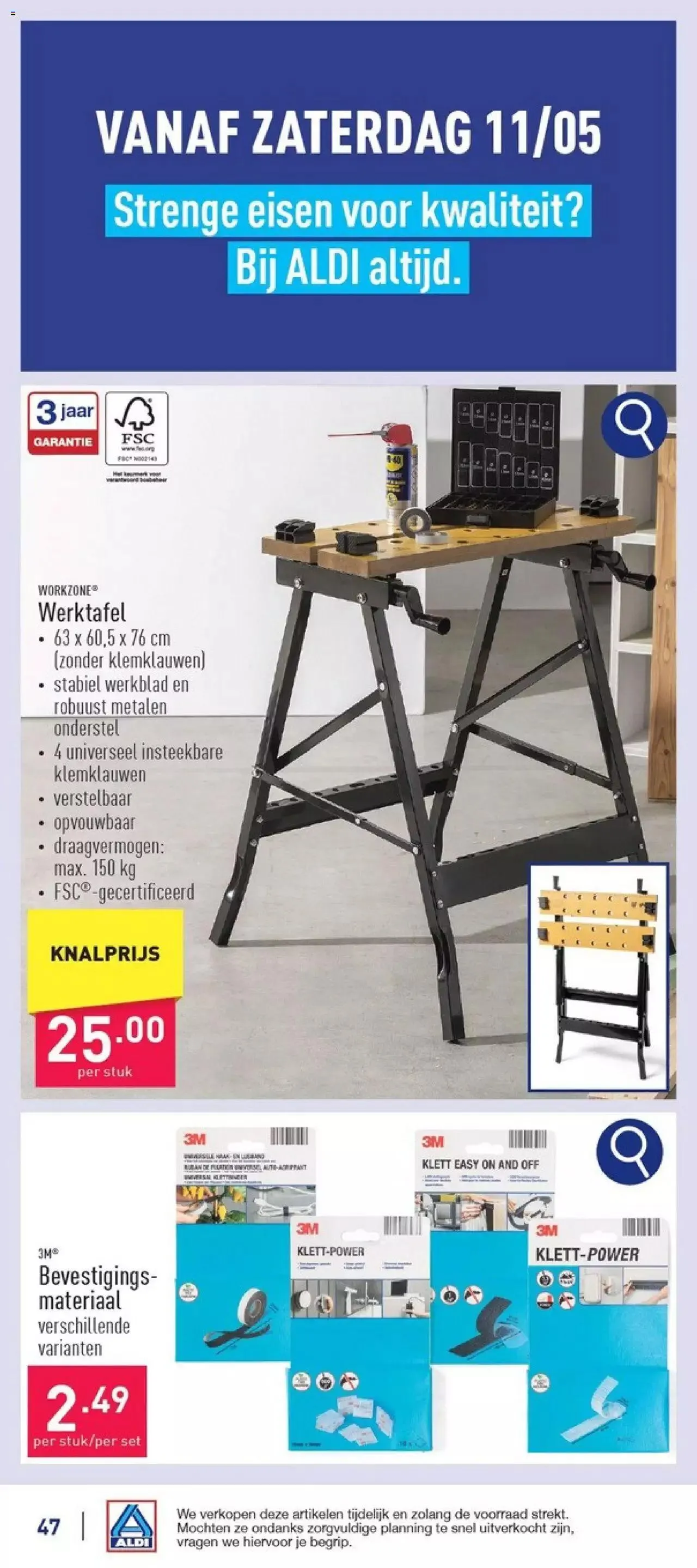 Aldi folder week 19 van 11 mei tot 31 december 2024 - folder pagina 47