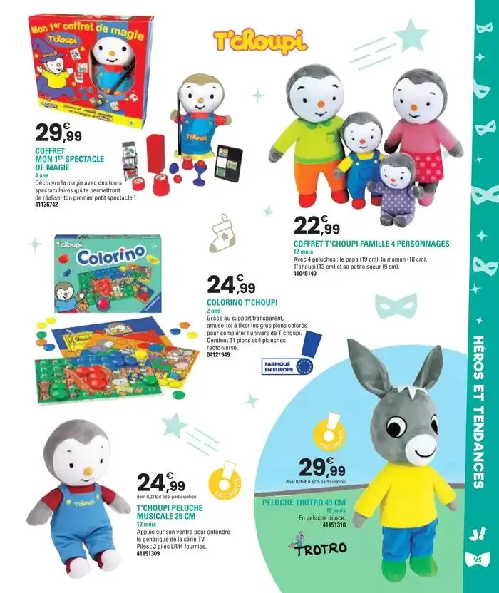 Jouez À L'infin van 29 oktober tot 5 december 2024 - folder pagina 165