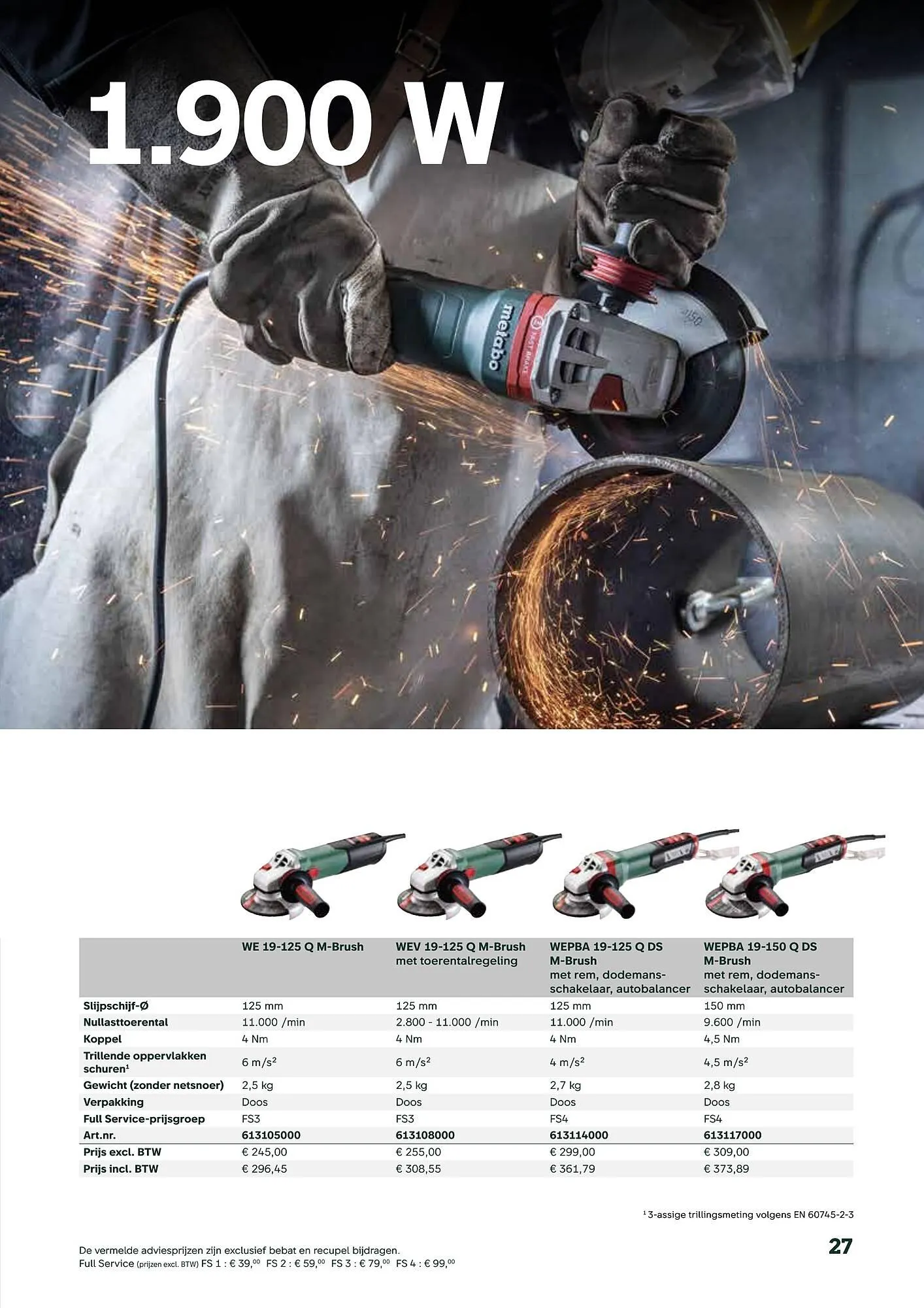 Metabo folder van 17 september tot 31 maart 2026 - folder pagina 27