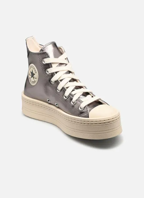 Chuck Taylor All Star Modern Lift New Form Shine H - Zilver