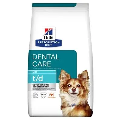 Hill's Prescription Diet t/d Mini Dental Care poulet pour chien