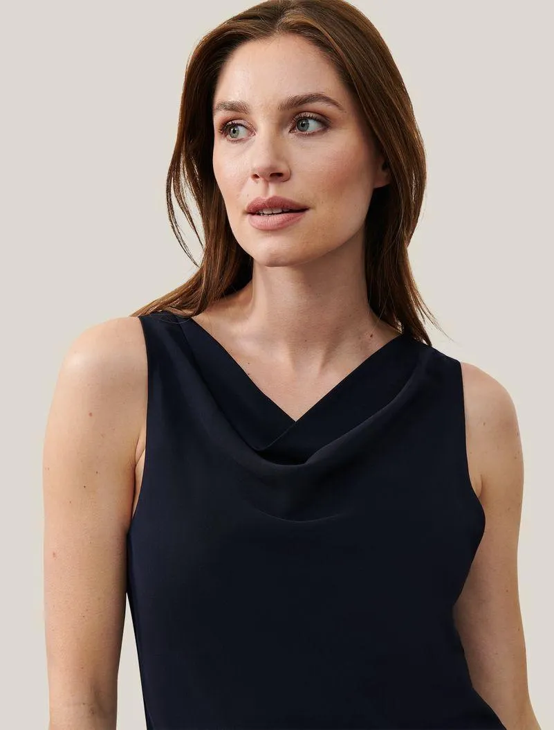 Cascata Top Donkerblauw