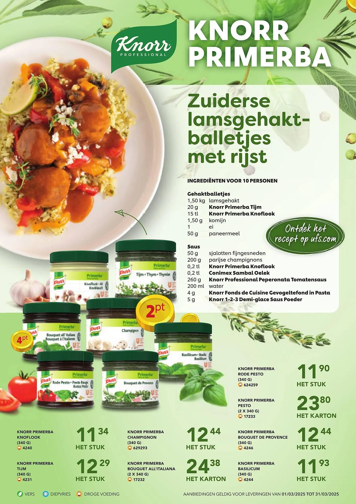 Bidfood folder van 16 februari tot 31 maart 2025 - folder pagina 16