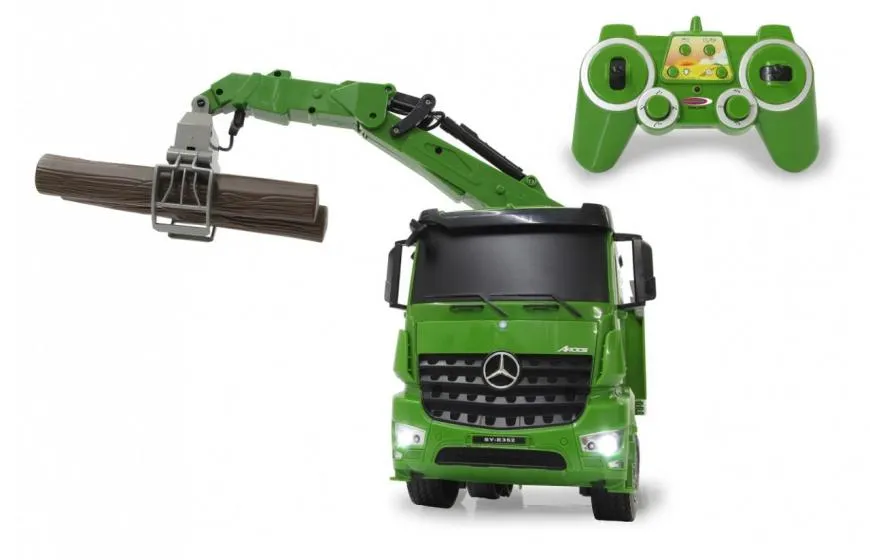JAMARA RC Mercedes Benz Actros vrachtwagen 10-delig groen