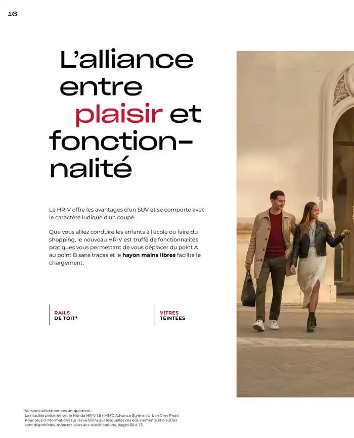 Honda HR-V E:HEV Full Hybrid van 21 november tot 21 november 2025 - folder pagina 16