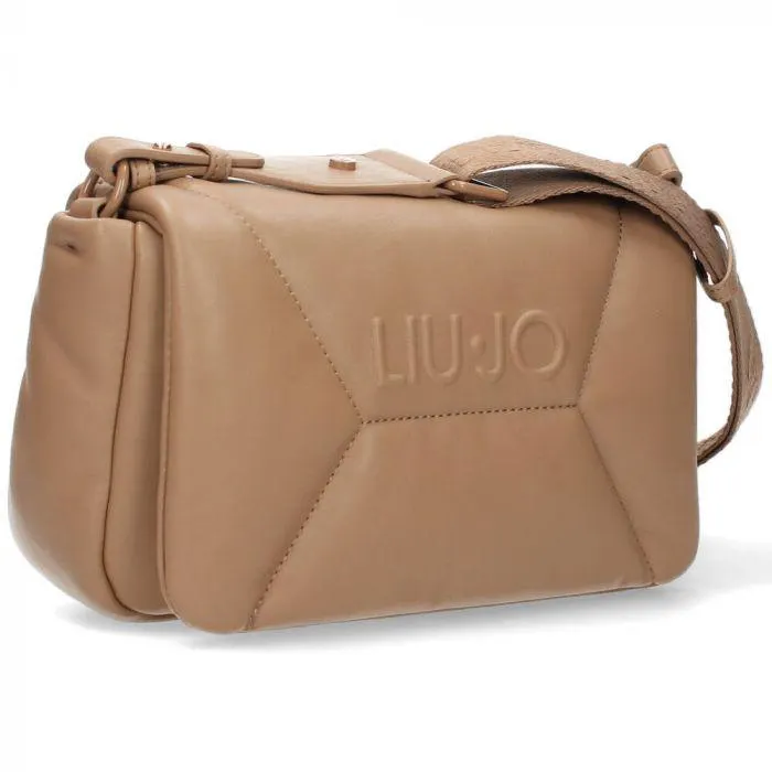 Beige schoudertas Achanta