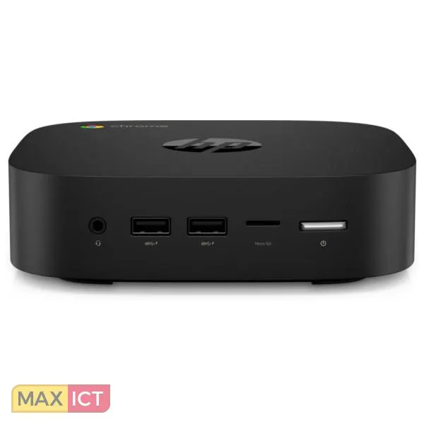 HP Chromebox G3 Mini PC Intel® Core™ i5 i5-10310U 8 GB DDR4-SDRAM 64 GB eMMC ChromeOS Zwart