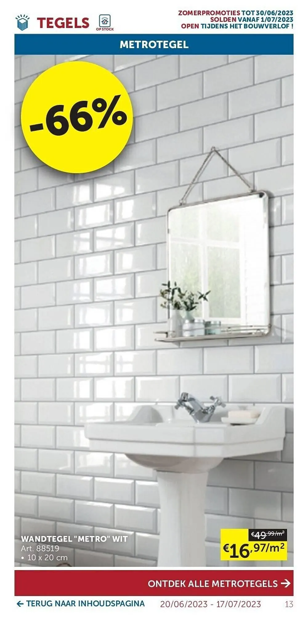 Zelfbouwmarkt folder van 20 juni tot 17 juli 2023 - folder pagina 13