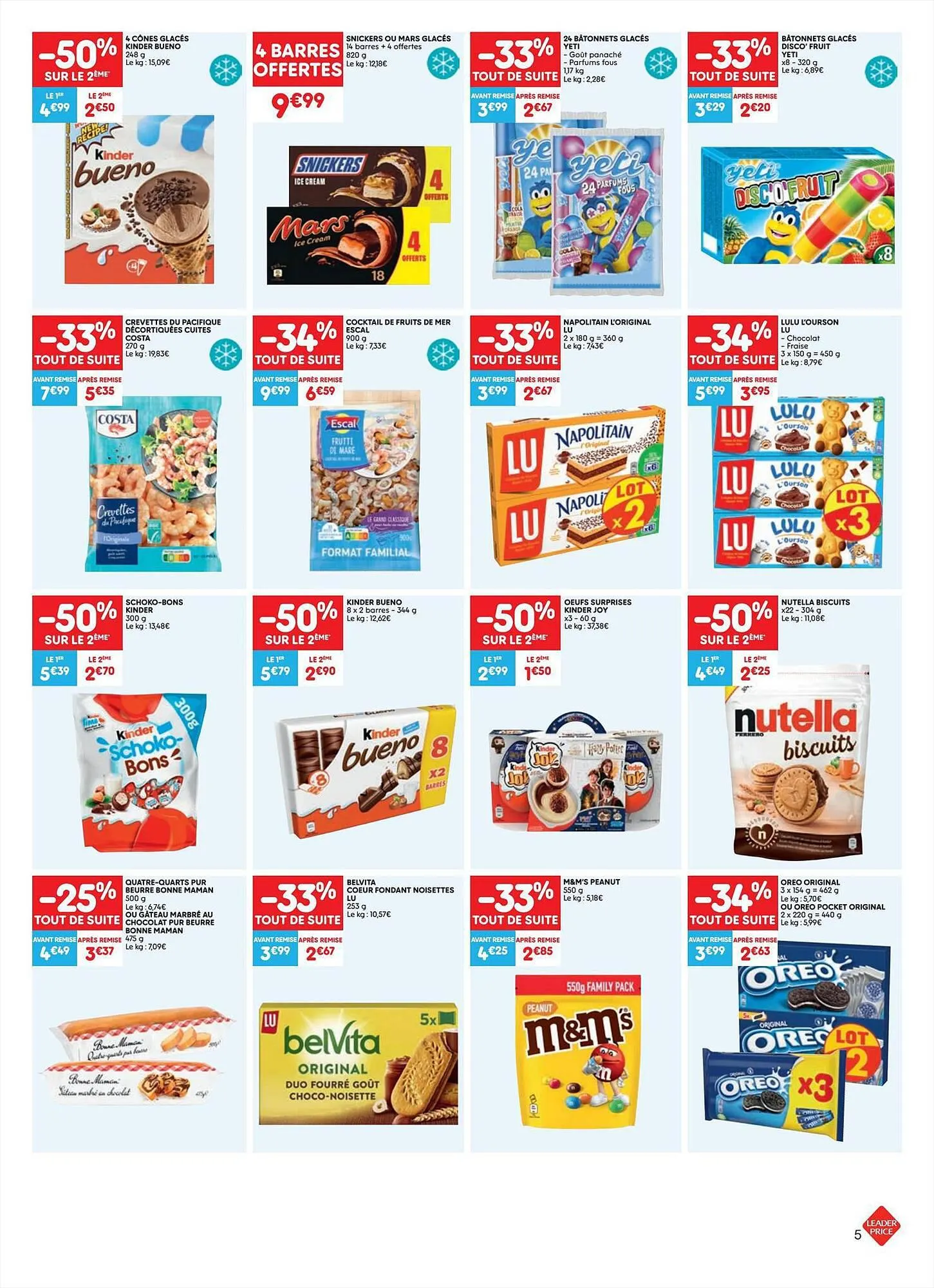 Leader Price folder van 17 augustus tot 23 augustus 2023 - folder pagina 5