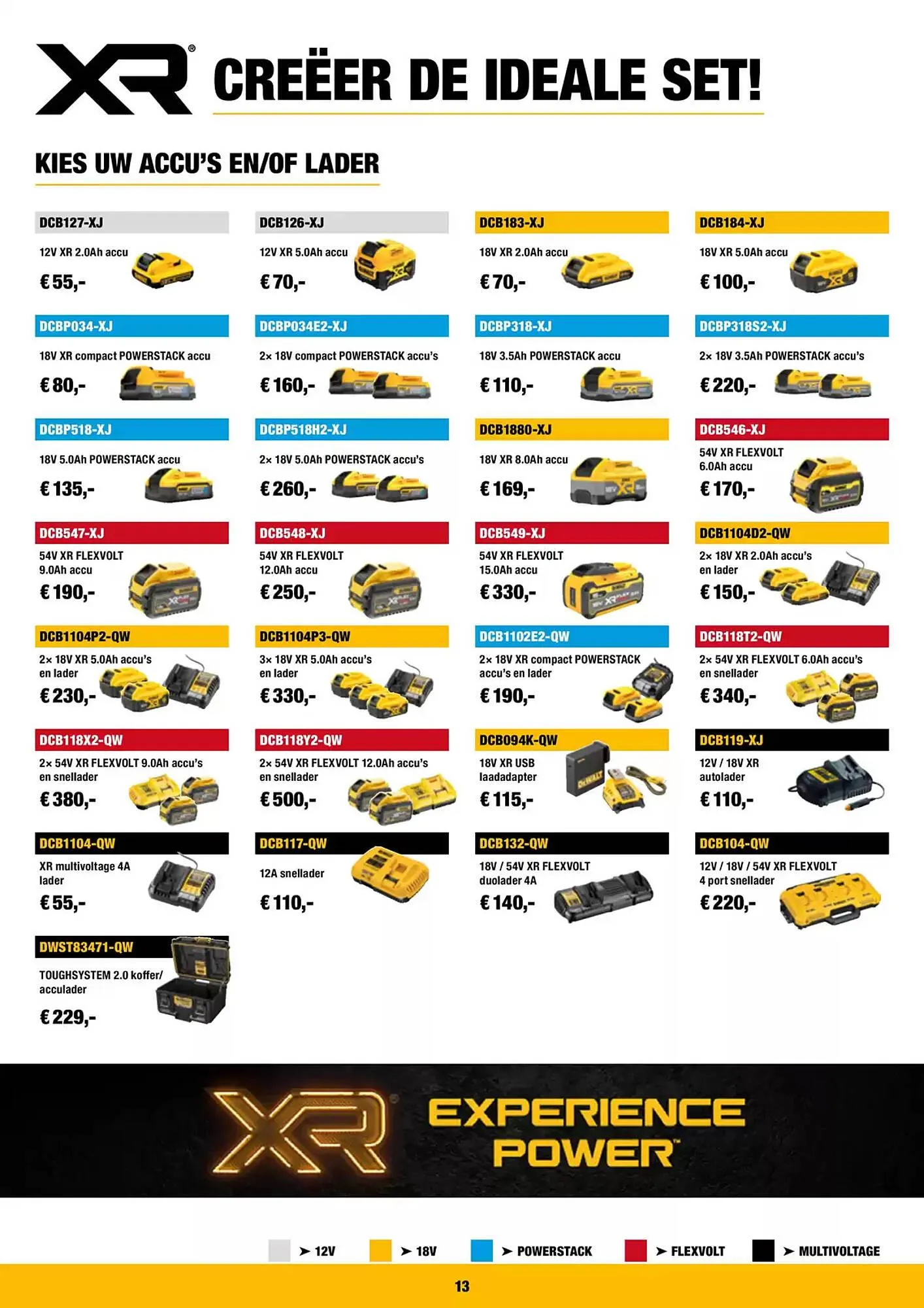 DeWALT folder van 3 februari tot 31 augustus 2025 - folder pagina 13