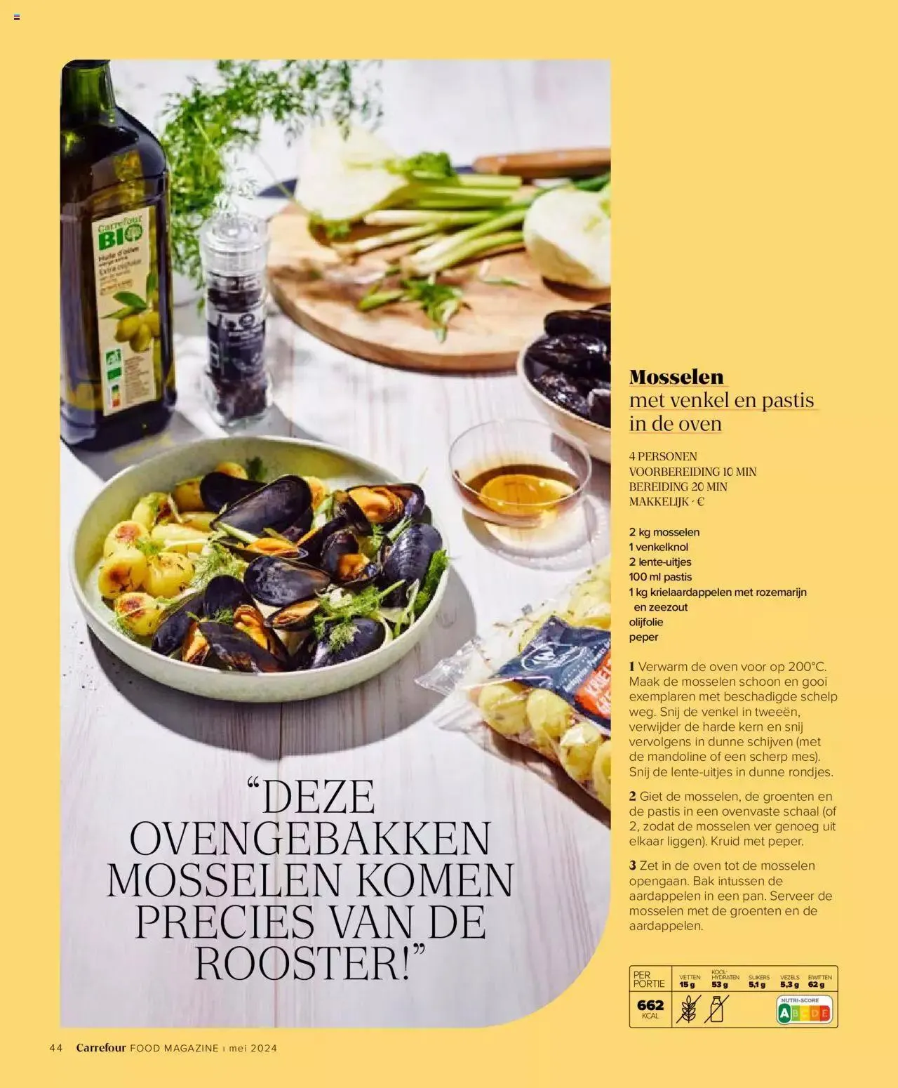 Carrefour Food Mag Lekkers voor mei van 31 mei tot 31 december 2024 - folder pagina 44