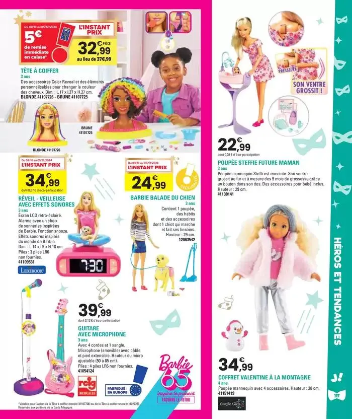 Jouez À L'infin van 29 oktober tot 5 december 2024 - folder pagina 197