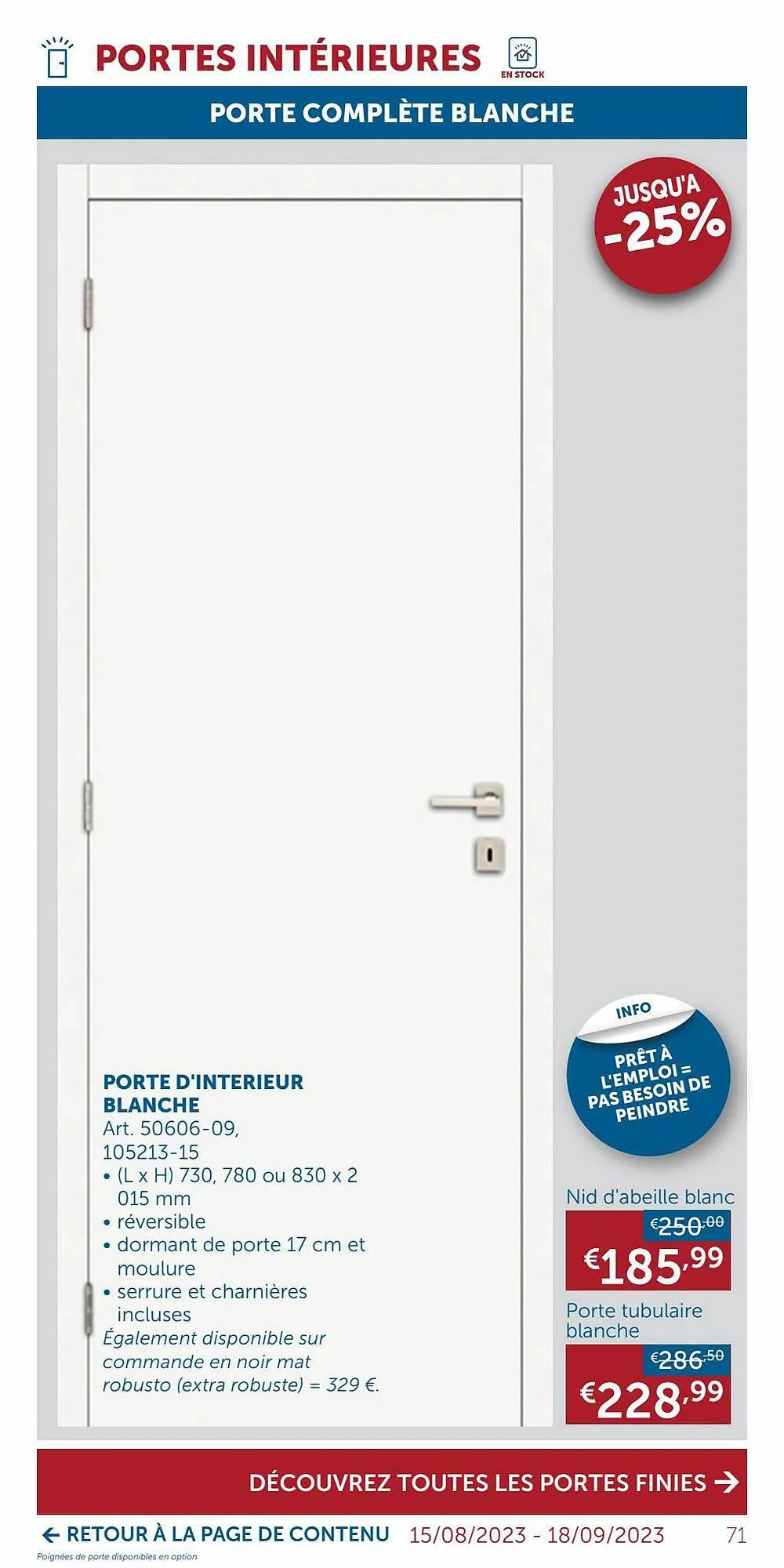 Zelfbouwmarkt folder van 19 september tot 16 oktober 2023 - folder pagina 71