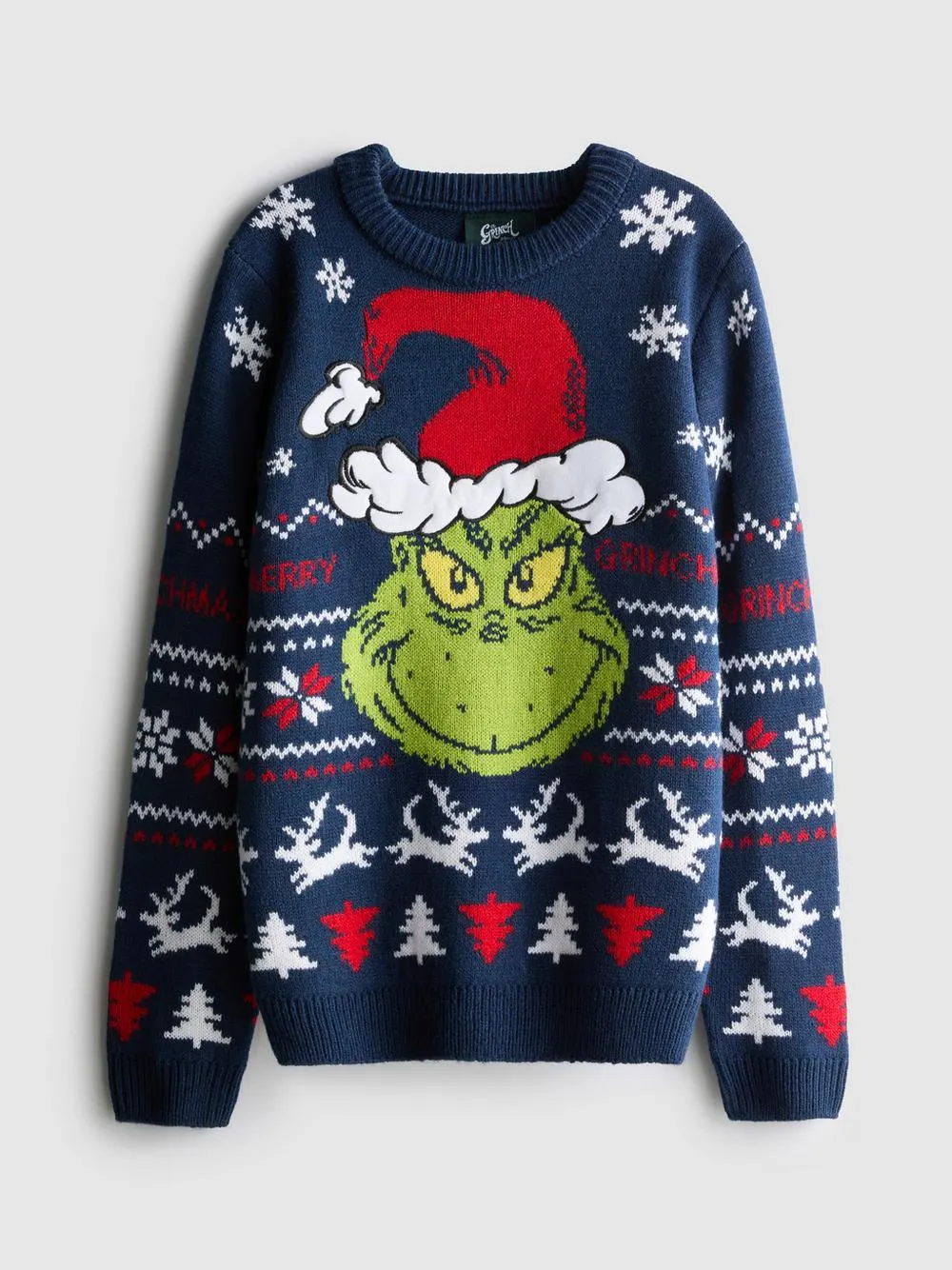 7-15 ans | Pull de Noël familial Le Grinch pour enfant