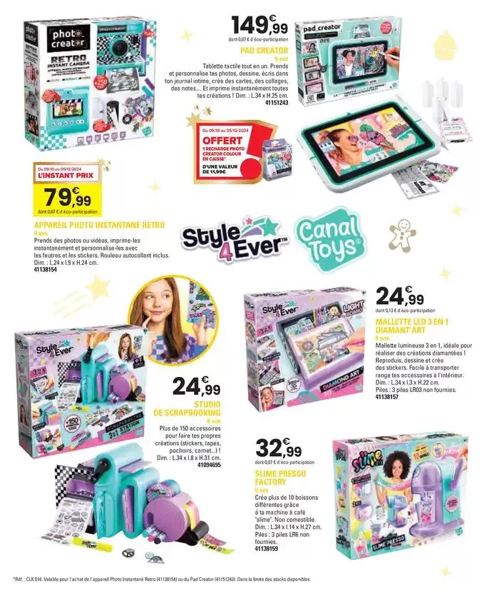 Jouez À L'infin van 29 oktober tot 5 december 2024 - folder pagina 96