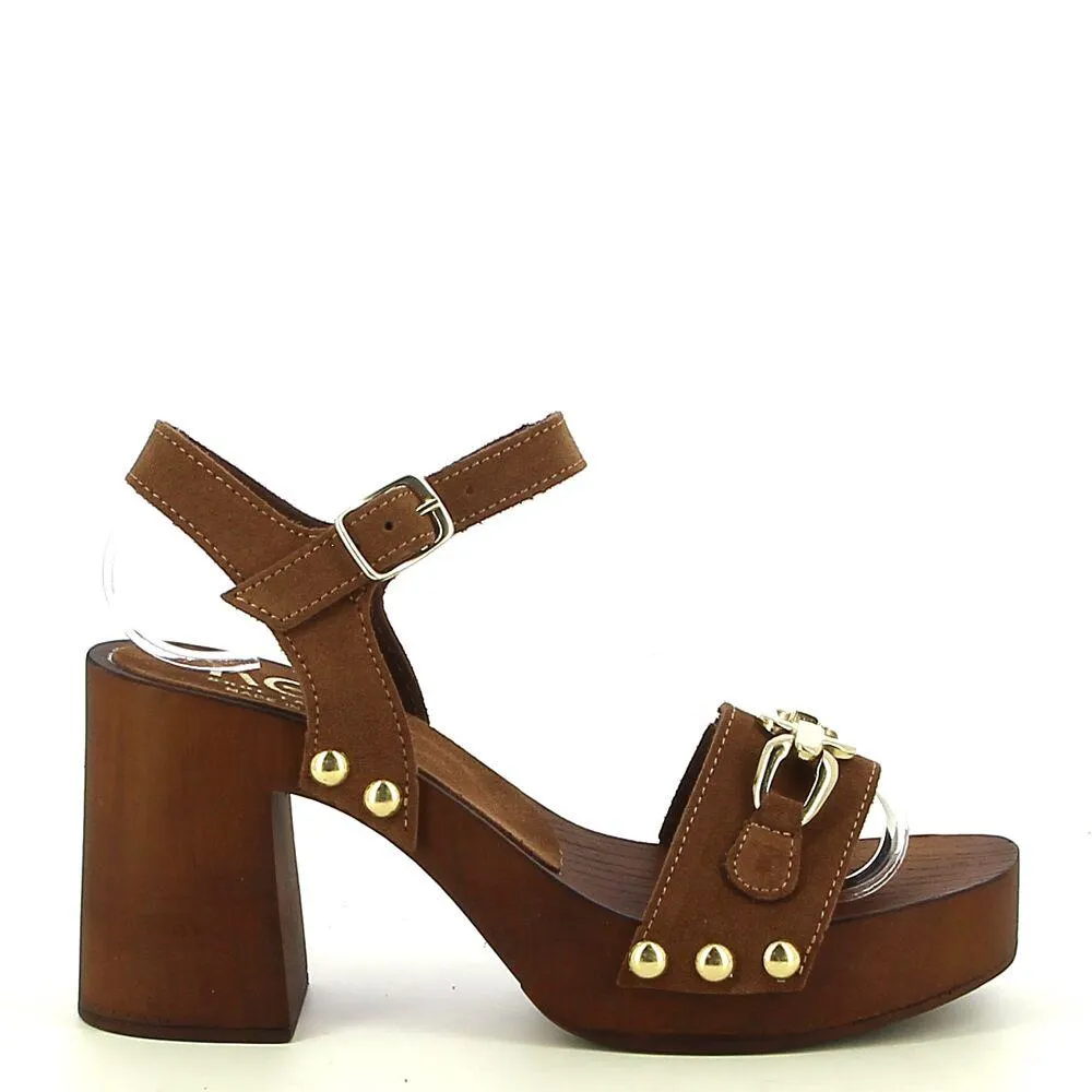 Ken Shoe Fashion - Donkerbruin - Sandalen