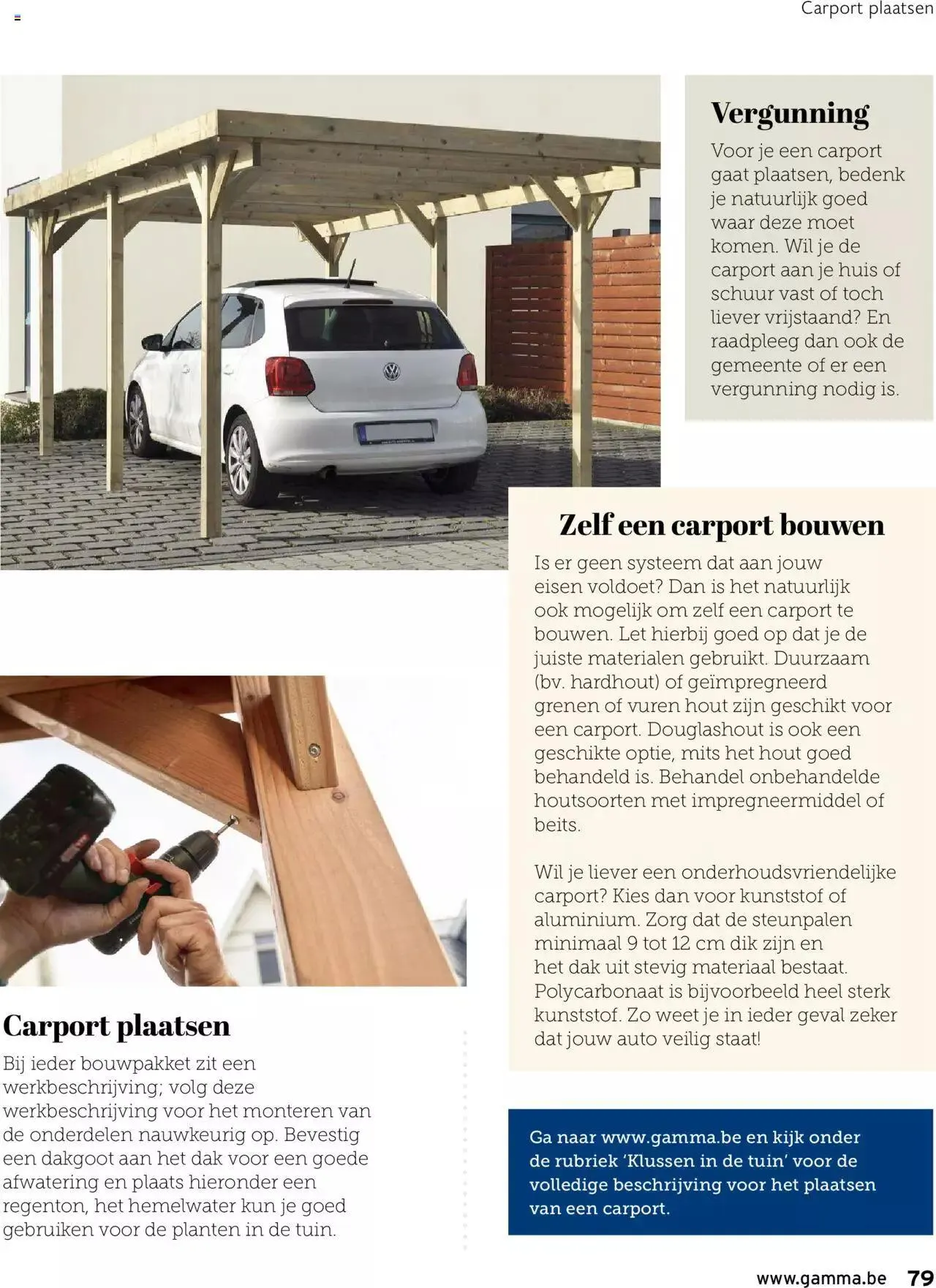 GAMMA tuinmagazine 2022 van 22 maart tot 31 december 2023 - folder pagina 79