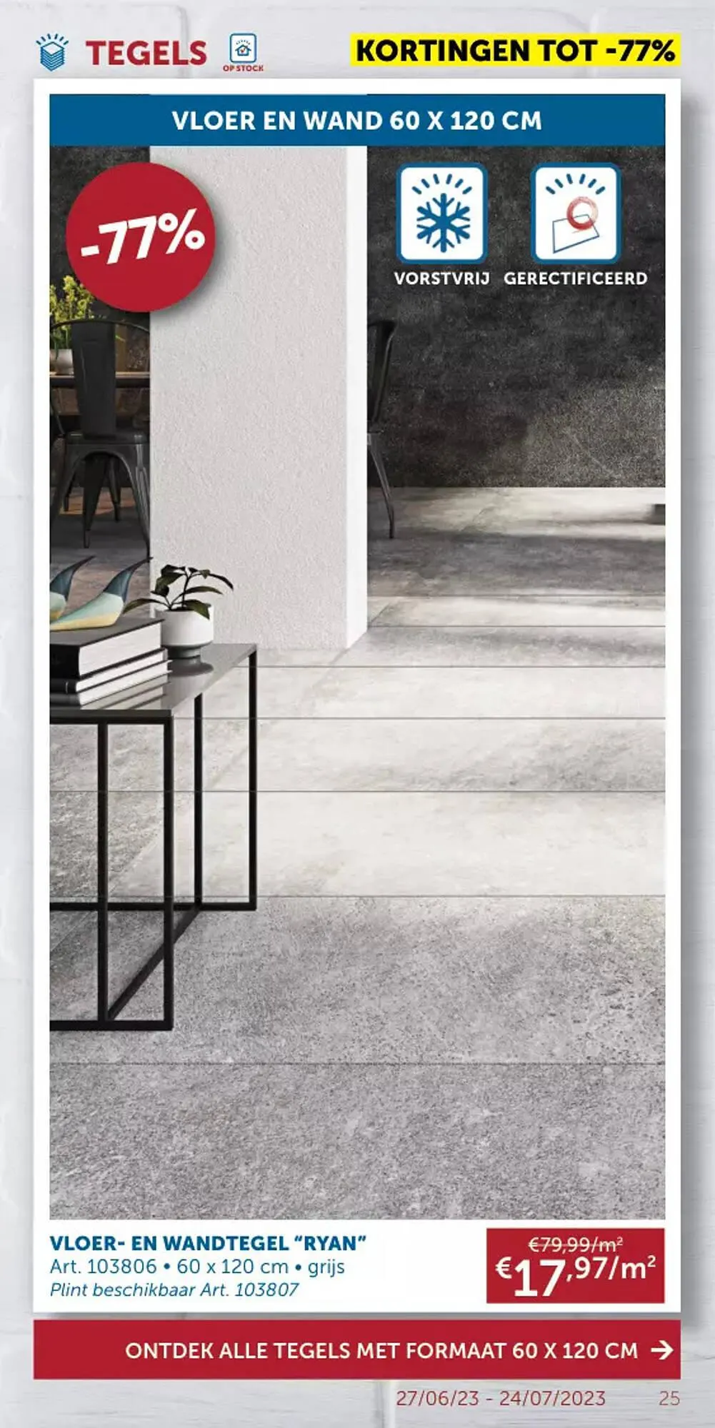 Zelfbouwmarkt folder van 27 juni tot 24 juli 2023 - folder pagina 25