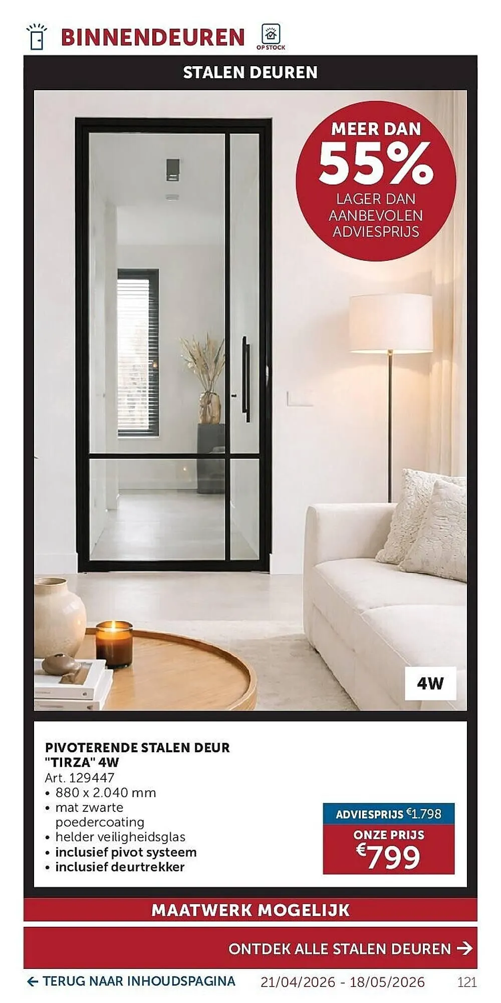 Zelfbouwmarkt folder van 21 april tot 18 mei 2026 - folder pagina 120