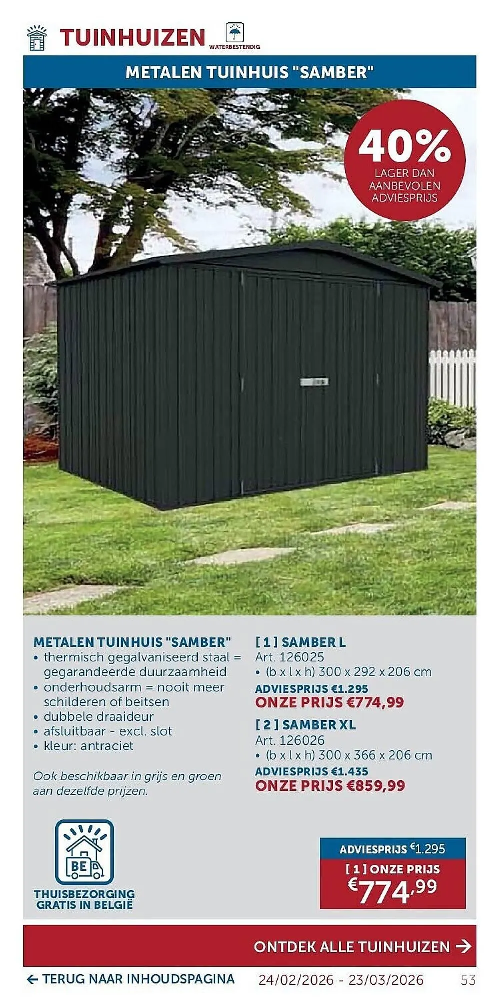 Zelfbouwmarkt folder van 24 februari tot 23 maart 2026 - folder pagina 53