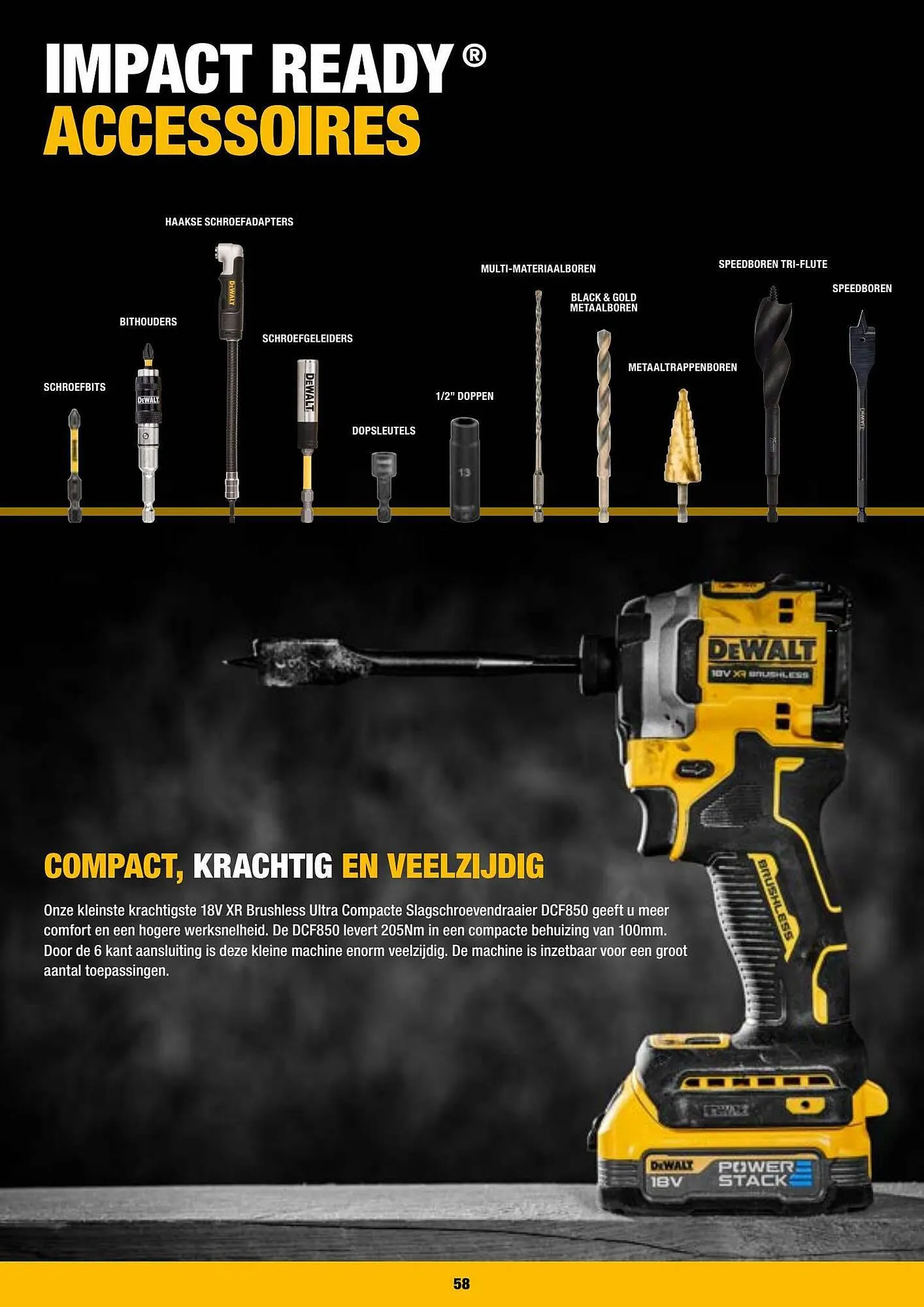 DeWALT folder van 3 september tot 30 september 2023 - folder pagina 58
