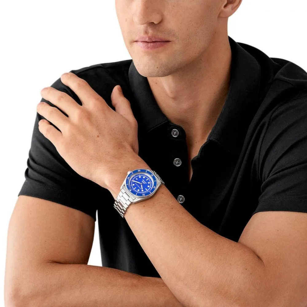 Maritime Silver Men's Watch MK9160