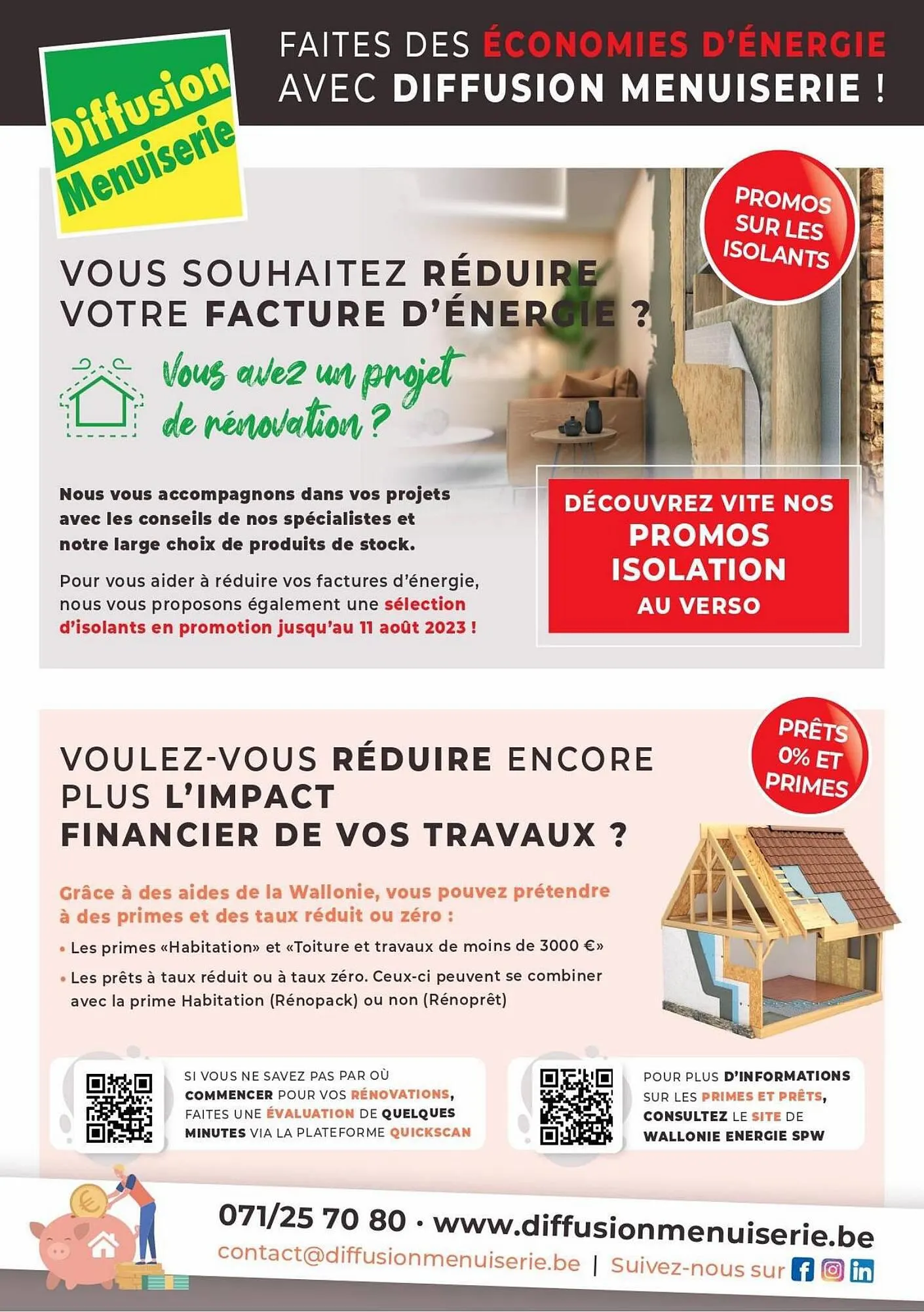 Diffusion Menuiserie Folder van 1 augustus tot 1 augustus 2023 - folder pagina 2