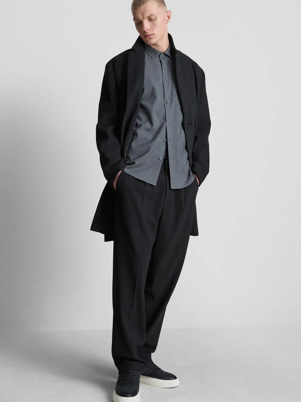 Chemise boutonnée à manches longues