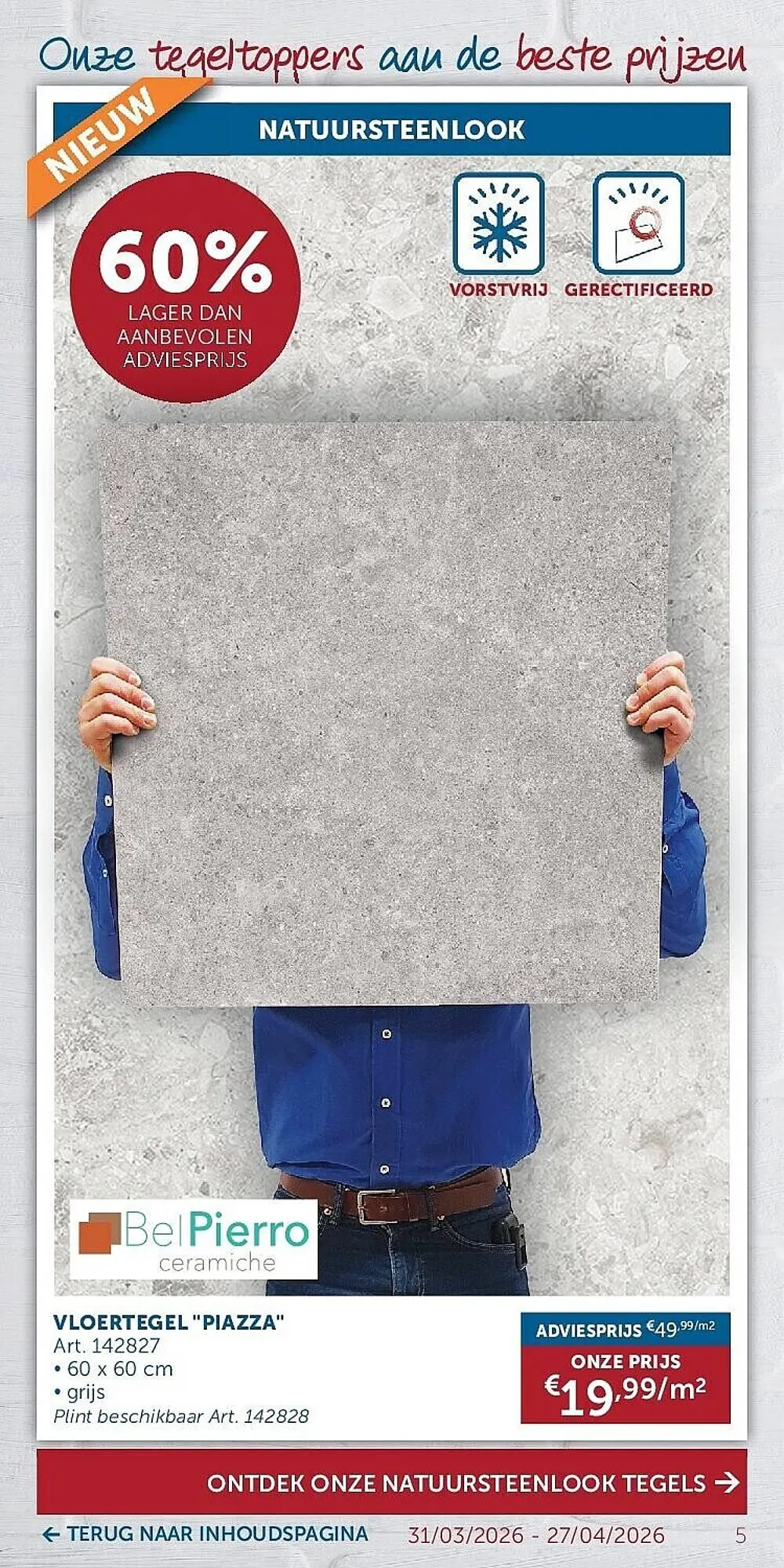 Zelfbouwmarkt folder van 31 maart tot 27 april 2026 - folder pagina 5