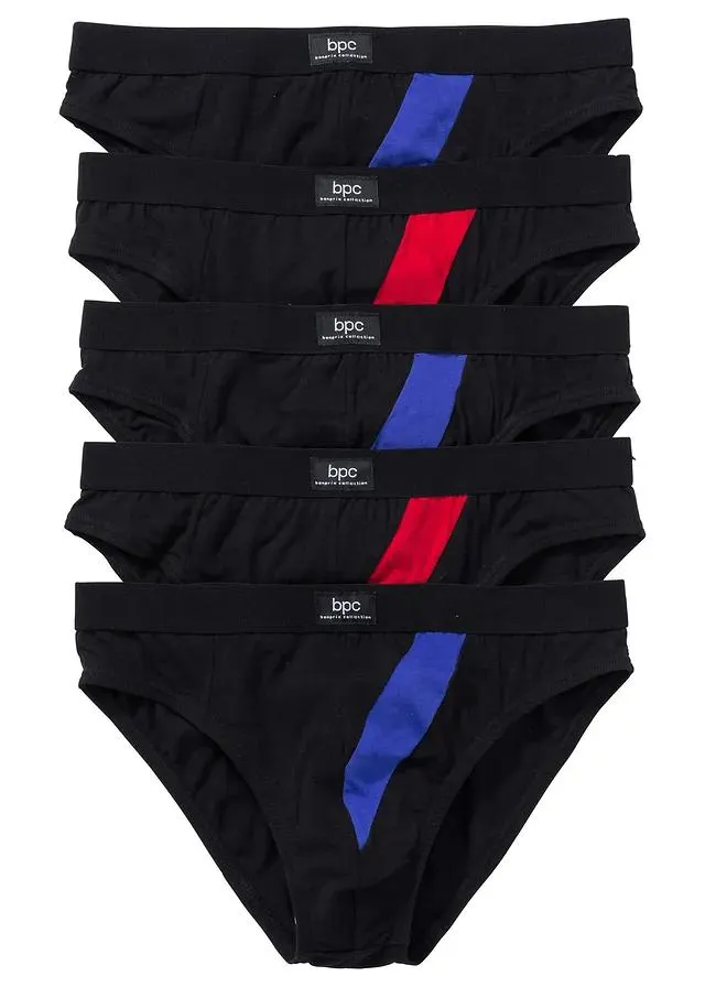 Lot de 5 slips coton