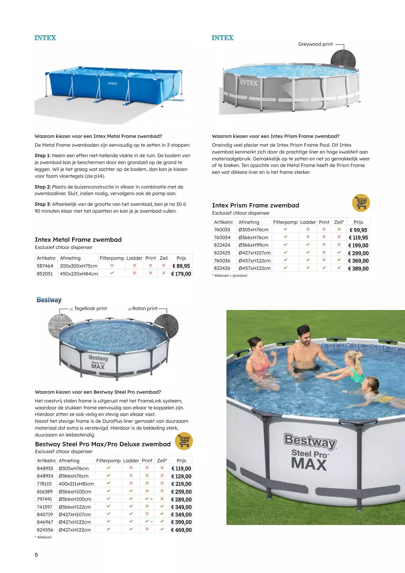 Multi Bazar Zwembadfolder van 28 augustus tot 28 augustus 2023 - folder pagina 6