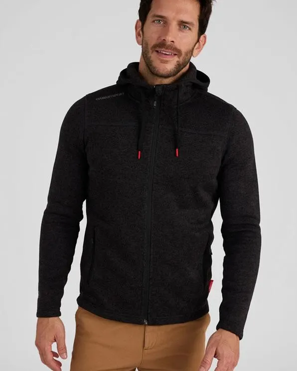 Fleecevest met kap, Thermolactyl