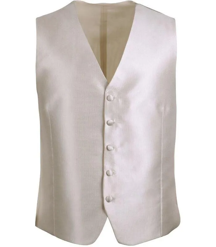 Trouwgilet Ecru Carre