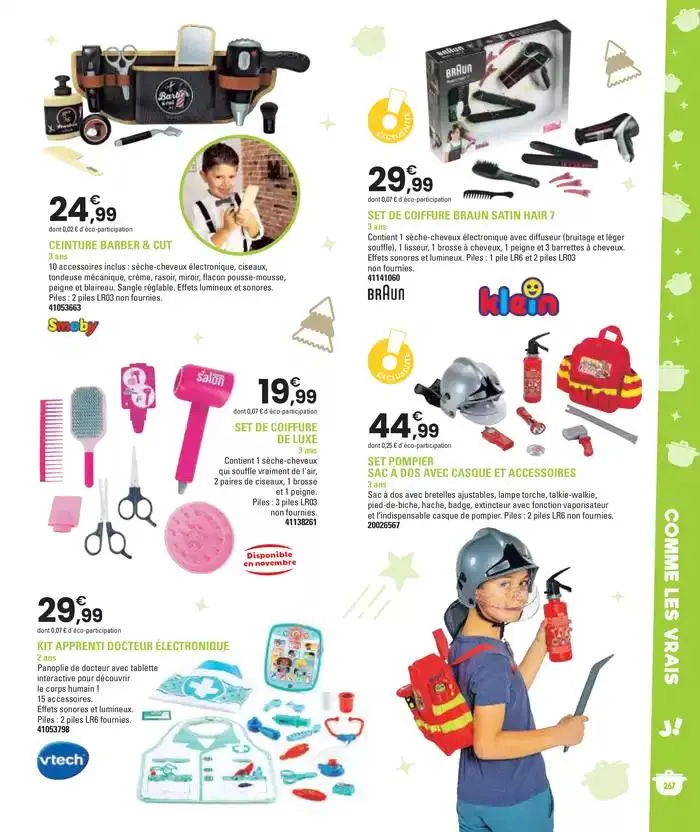 Jouez À L'infin van 29 oktober tot 5 december 2024 - folder pagina 267