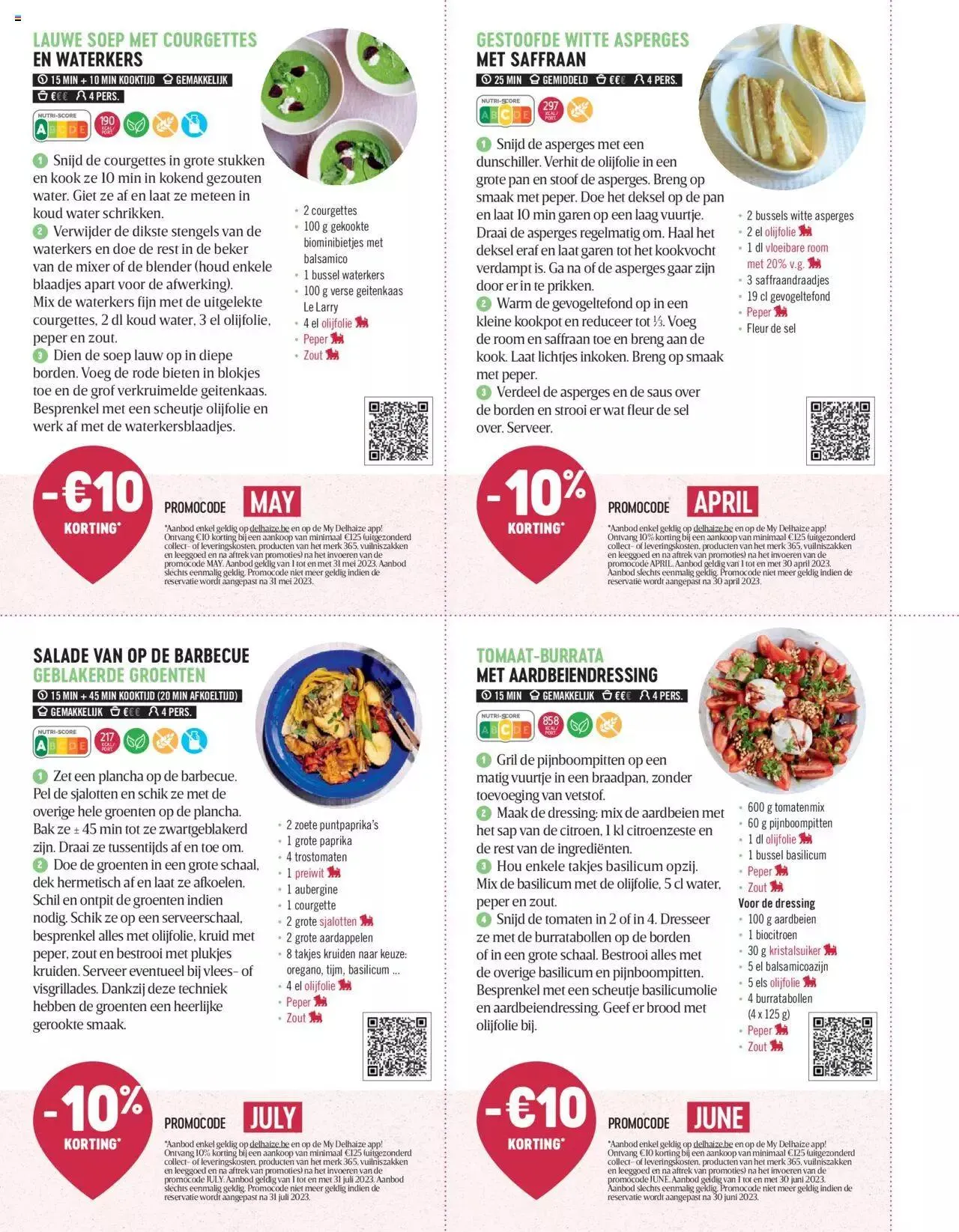 Delhaize Magazine N°69 NL van 31 mei tot 31 december 2023 - folder pagina 108