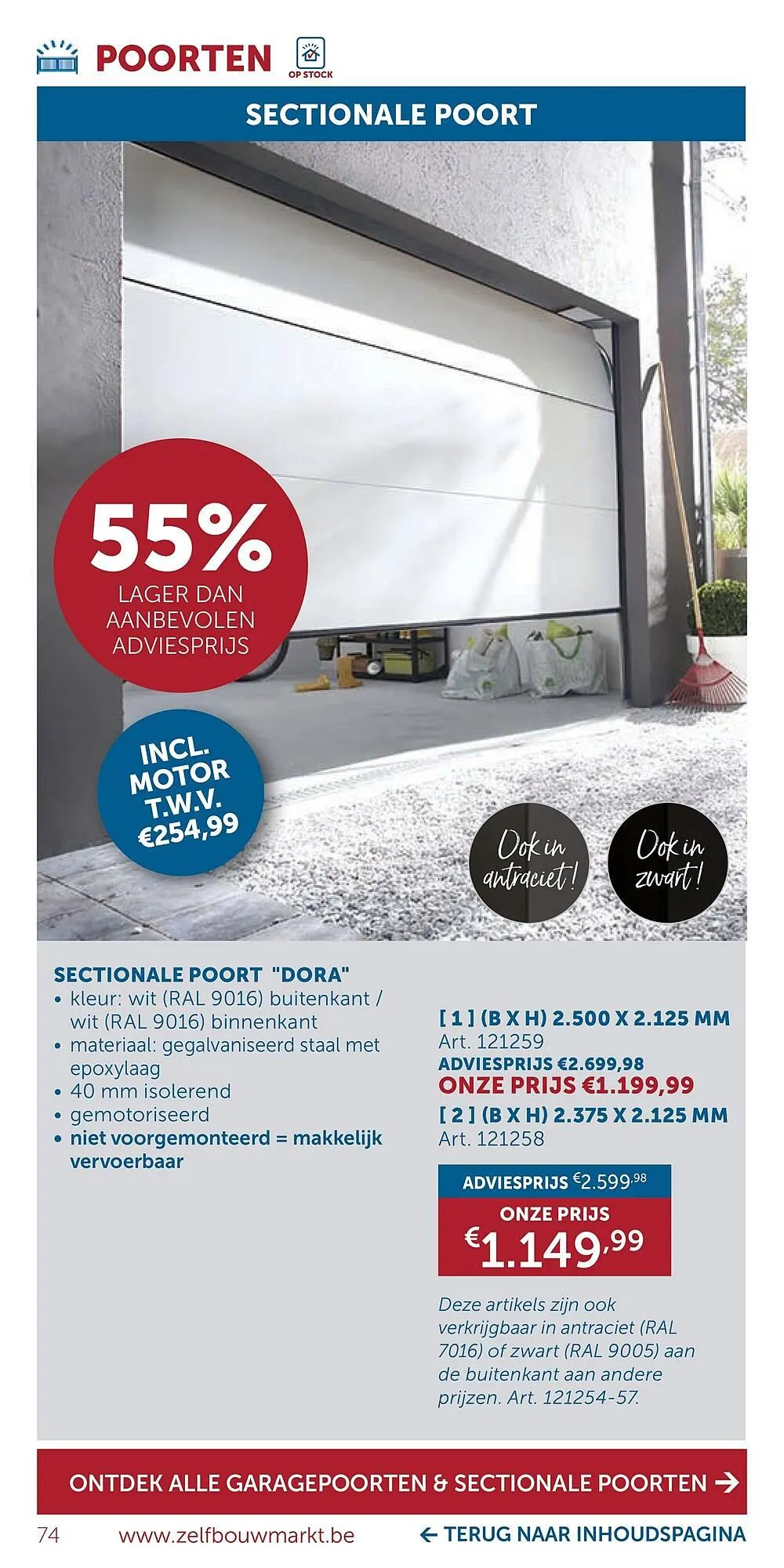 Zelfbouwmarkt folder van 20 januari tot 23 februari 2026 - folder pagina 74