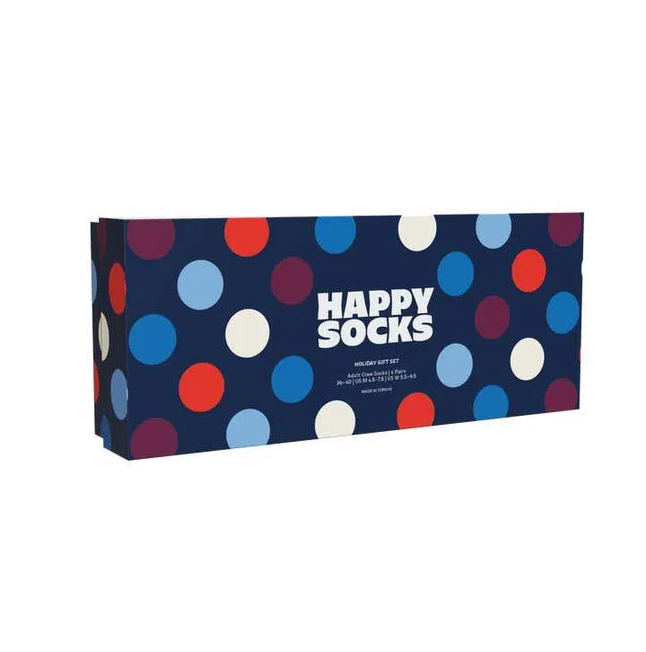 4-Pack Navy Socks Gift Set