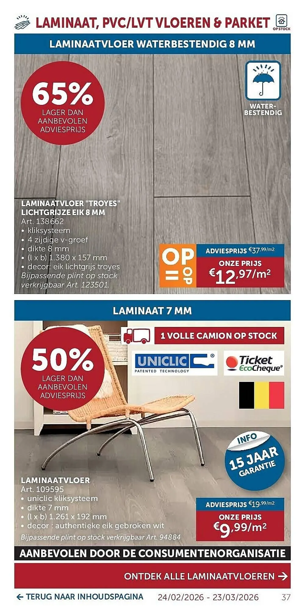 Zelfbouwmarkt folder van 24 februari tot 23 maart 2026 - folder pagina 37