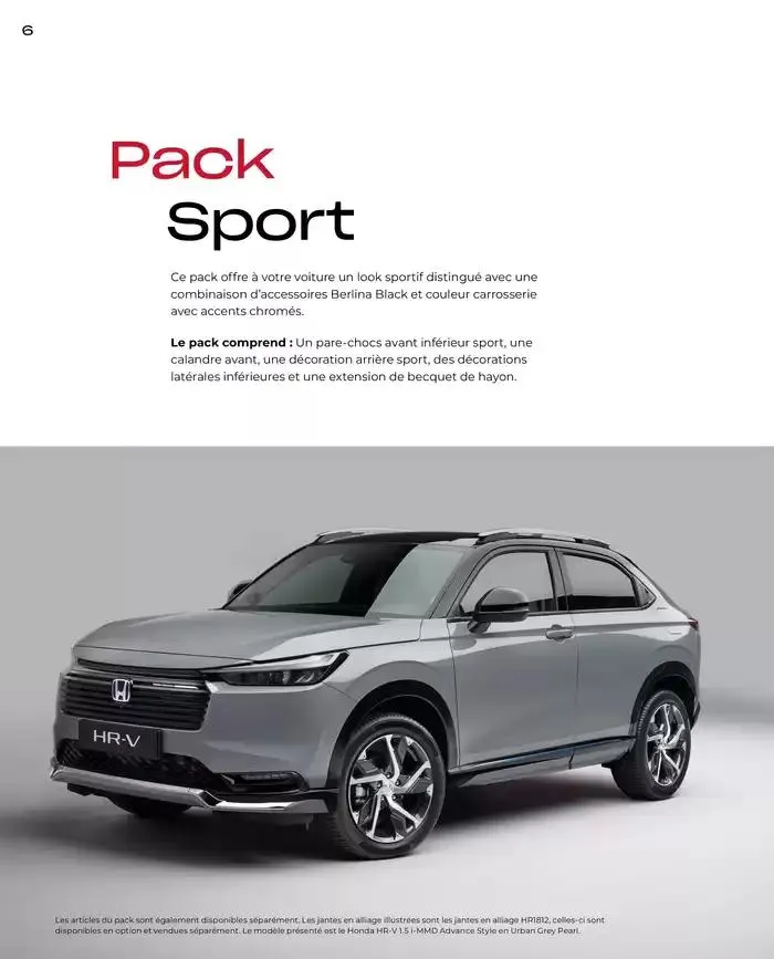 HR-V E:HEV Accessoires van 5 februari tot 5 februari 2026 - folder pagina 6